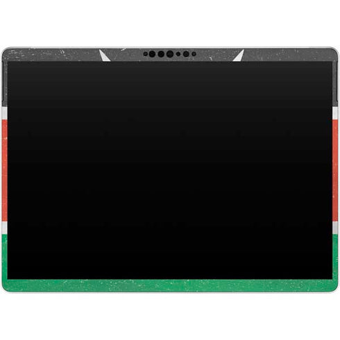 Kenya Flag Distressed Surface Pro 8 Skin